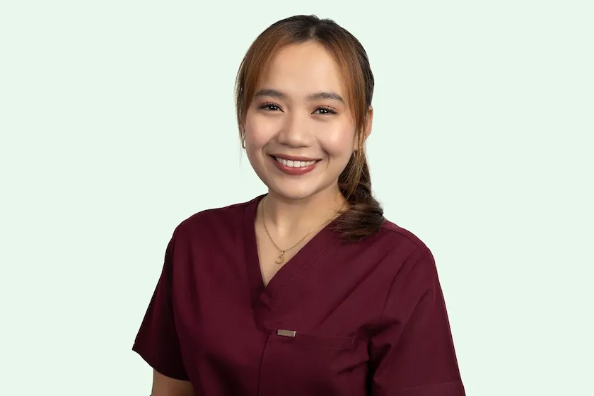Joyce Anne Padua, dental nurse at Broad Street Dental