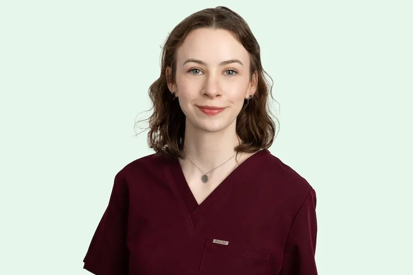 Madeline Marie, trainee dental nurse at Broad Street Dental